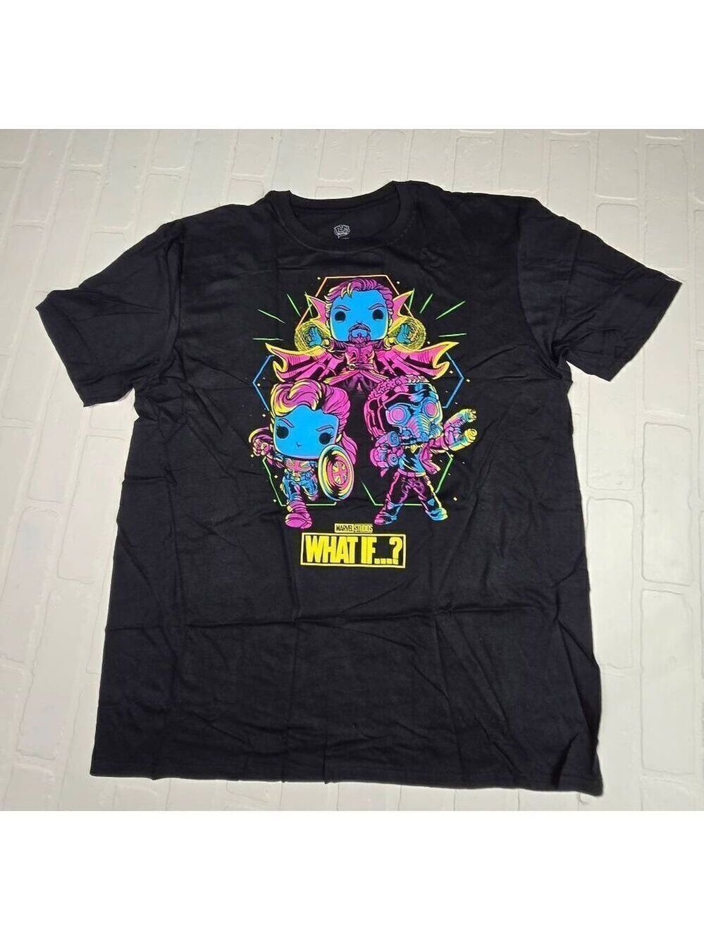 Funko Pop  Marvel What if? Tee Large